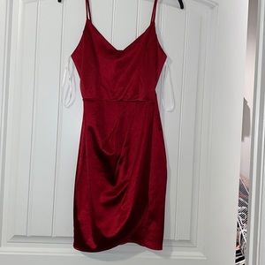 Red Dress from Lulus
